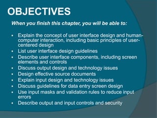 User Interface Design | PPTX
