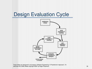 user interface design.ppt in software engineering | PPT