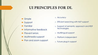 User interface of digital library software | PPT