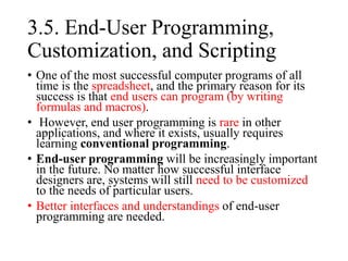 User interface software tools past present and future | PPT