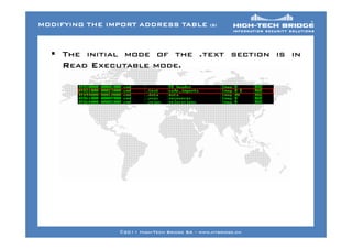 Userland Hooking in Windows | PDF