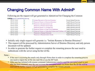 User management through administration process 2307 | PDF