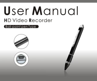 www.wholesalespycams.com Motion ativated spy pen User manual