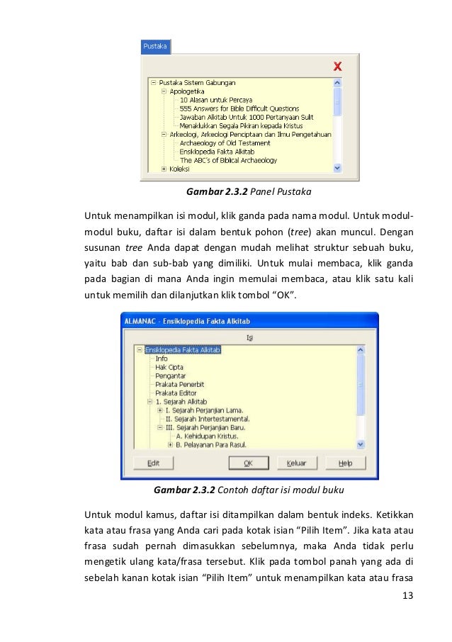 User manual Software SABDA