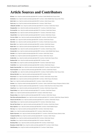 Article Sources and Contributors 134
Article Sources and Contributors
ReNamer Source: http://www.den4b.com/w/index.php?oldid=2346 Contributors: Den4b, ERaSeR, Krtek, Narayan, Stefan
Introduction Source: http://www.den4b.com/w/index.php?oldid=1885 Contributors: Den4b, ERaSeR, Krtek, Narayan, Skiwi, Waexu
Quick Guide Source: http://www.den4b.com/w/index.php?oldid=2020 Contributors: Den4b, Narayan, Stefan
Step-by-step Source: http://www.den4b.com/w/index.php?oldid=2416 Contributors: Den4b, Narayan
Adding files and folders Source: http://www.den4b.com/w/index.php?oldid=2725 Contributors: Den4b, Krtek, Narayan
Managing Rules Source: http://www.den4b.com/w/index.php?oldid=2727 Contributors: Den4b, Krtek, Narayan
Previewing Files Source: http://www.den4b.com/w/index.php?oldid=2734 Contributors: Den4b, Krtek, Narayan
Renaming Files Source: http://www.den4b.com/w/index.php?oldid=2741 Contributors: Den4b, Krtek, Narayan
Using the Rules Source: http://www.den4b.com/w/index.php?oldid=2683 Contributors: Den4b, Krtek, Narayan
Overview of Rules Source: http://www.den4b.com/w/index.php?oldid=3094 Contributors: Den4b, Krtek, Narayan
Insert Rule Source: http://www.den4b.com/w/index.php?oldid=2903 Contributors: Den4b, Krtek, Narayan
Delete Rule Source: http://www.den4b.com/w/index.php?oldid=2110 Contributors: Den4b, Krtek, Narayan, Stefan
Remove Rule Source: http://www.den4b.com/w/index.php?oldid=2904 Contributors: Den4b, Krtek, Narayan
Replace Rule Source: http://www.den4b.com/w/index.php?oldid=2907 Contributors: Den4b, Krtek, Narayan
Rearrange Rule Source: http://www.den4b.com/w/index.php?oldid=3275 Contributors: Den4b, Narayan, Stefan
Extension Rule Source: http://www.den4b.com/w/index.php?oldid=2909 Contributors: Den4b, ERaSeR, Krtek, Narayan
Strip Rule Source: http://www.den4b.com/w/index.php?oldid=1926 Contributors: Den4b, Krtek, Narayan
Case Rule Source: http://www.den4b.com/w/index.php?oldid=2910 Contributors: Den4b, Krtek, Narayan
Serialize Rule Source: http://www.den4b.com/w/index.php?oldid=3258 Contributors: Den4b, Krtek, Narayan, Waexu
Randomize Rule Source: http://www.den4b.com/w/index.php?oldid=3092 Contributors: Den4b
Clean Up Rule Source: http://www.den4b.com/w/index.php?oldid=3093 Contributors: Den4b, Krtek, Narayan
Translit Rule Source: http://www.den4b.com/w/index.php?oldid=2888 Contributors: Den4b, Krtek, Narayan
Regular Expressions Rule Source: http://www.den4b.com/w/index.php?oldid=2655 Contributors: Den4b, Krtek, Narayan
Pascal Script Rule Source: http://www.den4b.com/w/index.php?oldid=3069 Contributors: Den4b, Krtek, Narayan
User Input Rule Source: http://www.den4b.com/w/index.php?oldid=3024 Contributors: Den4b, FrankMoore, Krtek, Narayan, Stefan
Reformat Date Rule Source: http://www.den4b.com/w/index.php?oldid=3029 Contributors: Den4b
Pascal Script Source: http://www.den4b.com/w/index.php?oldid=3042 Contributors: Den4b, Krtek, Narayan, Stefan
Quick Guide Source: http://www.den4b.com/w/index.php?oldid=2892 Contributors: Den4b, Narayan, OliverSinclair
Types Source: http://www.den4b.com/w/index.php?oldid=3053 Contributors: Andrew, Den4b, Narayan
Functions Source: http://www.den4b.com/w/index.php?oldid=3282 Contributors: Andrew, Den4b, Krtek, Narayan, Prologician, SafetyCar, Stefan
User Scripts Source: http://www.den4b.com/w/index.php?oldid=3261 Contributors: Den4b, HenryOwens, Krtek, Narayan, Stefan
Using Presets Source: http://www.den4b.com/w/index.php?oldid=2938 Contributors: Den4b, Krtek, Narayan, Stefan
Manual Editing Source: http://www.den4b.com/w/index.php?oldid=2751 Contributors: Den4b, Krtek, Narayan
Analyze Source: http://www.den4b.com/w/index.php?oldid=3207 Contributors: Den4b, Krtek, Narayan
Program settings Source: http://www.den4b.com/w/index.php?oldid=3003 Contributors: Den4b, Krtek, Narayan
Main Menu and Keyboard Shortcuts Source: http://www.den4b.com/w/index.php?oldid=3182 Contributors: Den4b, Krtek, Narayan, SafetyCar
Menus for the Files Pane Source: http://www.den4b.com/w/index.php?oldid=3183 Contributors: Den4b, Krtek, Narayan
Context Menus Source: http://www.den4b.com/w/index.php?oldid=3276 Contributors: Den4b, Krtek, Narayan
Date and Time Format Source: http://www.den4b.com/w/index.php?oldid=3278 Contributors: Den4b, Krtek, Narayan
Binary Signatures Source: http://www.den4b.com/w/index.php?oldid=2064 Contributors: Den4b, ERaSeR, Narayan
Meta Tags Source: http://www.den4b.com/w/index.php?oldid=3001 Contributors: Den4b, Krtek, Narayan
Analyze Source: http://www.den4b.com/w/index.php?oldid=3207 Contributors: Den4b, Krtek, Narayan
Regular Expressions Source: http://www.den4b.com/w/index.php?oldid=3217 Contributors: Den4b, Krtek, Narayan, SafetyCar, Stefan
Command Line Mode Source: http://www.den4b.com/w/index.php?oldid=3051 Contributors: Den4b, Narayan
Sorting Files Source: http://www.den4b.com/w/index.php?oldid=3266 Contributors: Den4b, Krtek, Narayan
Using Masks Source: http://www.den4b.com/w/index.php?oldid=3189 Contributors: Den4b, Krtek
Renaming Folders Source: http://www.den4b.com/w/index.php?oldid=3190 Contributors: Den4b, Narayan
Renaming to Another Folder Source: http://www.den4b.com/w/index.php?oldid=3192 Contributors: Den4b, Narayan
Failed Renaming Source: http://www.den4b.com/w/index.php?oldid=3193 Contributors: Den4b, Narayan
 
