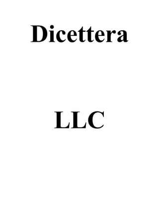 Dicettera


  LLC
 