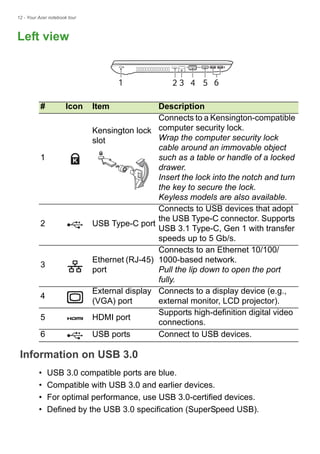 User manual acer notebook | PDF