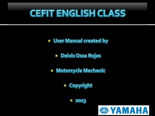 User manual by deivis ossa rojas