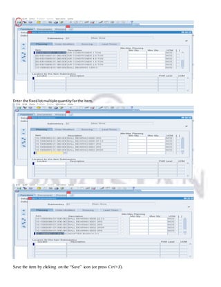 Oracle Master Item Creation Document