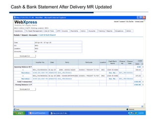 Cash & Bank Statement After Delivery MR Updated
 