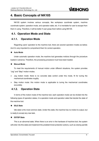 User manual of nk105 g2 handle controller ricocnc | PDF