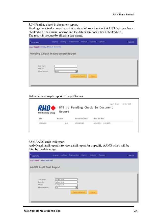 Rhb Se User Manual Draft