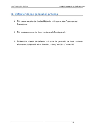 User manual tr dunning lev1 | PDF