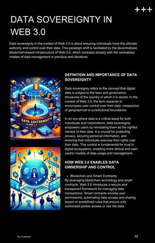 User Control Over Data User Privacy and Data Sovereignty | PDF