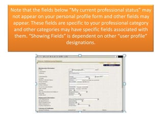 User Profile | PPTX