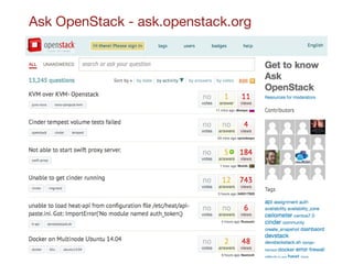 Ask OpenStack - ask.openstack.org
 