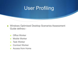 User Profiling and Technology | PPTX