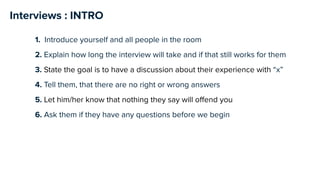 User research at VMware Tanzu Labs