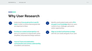 User research 101 - UXID - Indonesia | PPTX