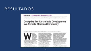 12
R E S U LTA D O S
 