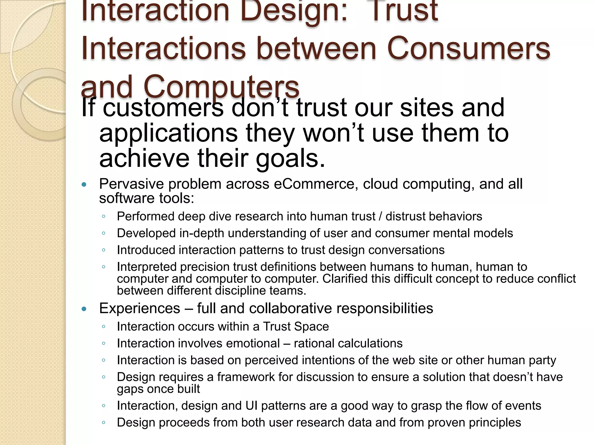 ID in the Trust domain