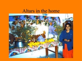 Altars in the home 
