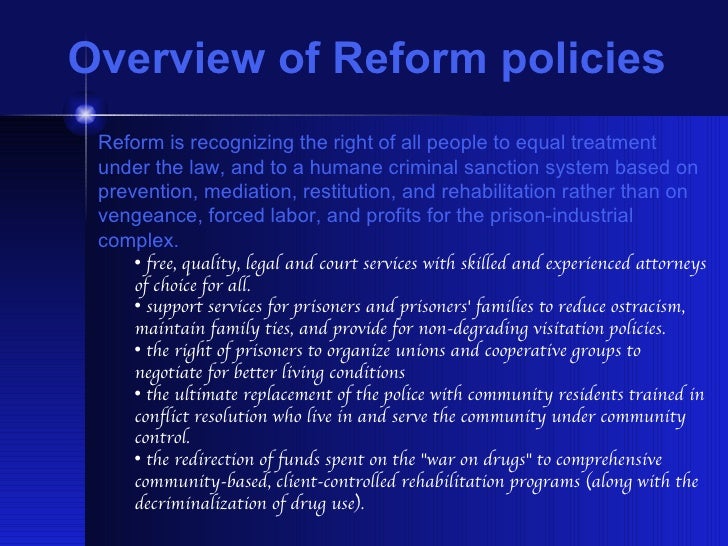 Prison Reform