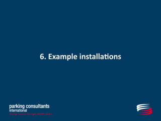 5. Example installations 