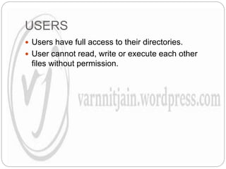 Users and groups | PPTX