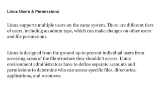 Users and Groups in Linux for beginners. | PPT