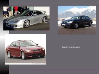 West German cars 
