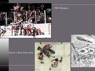 1980 Olympics Flyers vs Red Army team 