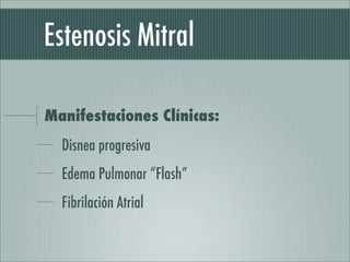 Cardiopatia Reumatica