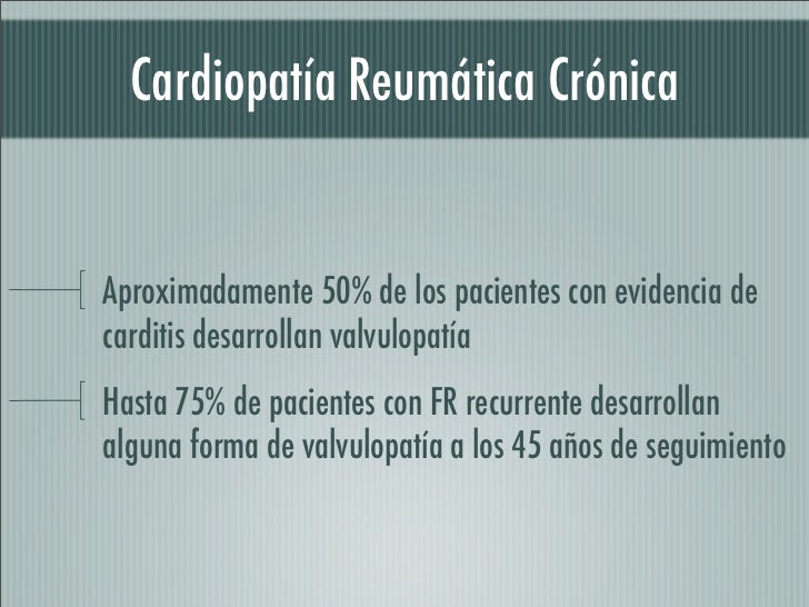 Cardiopatia Reumatica