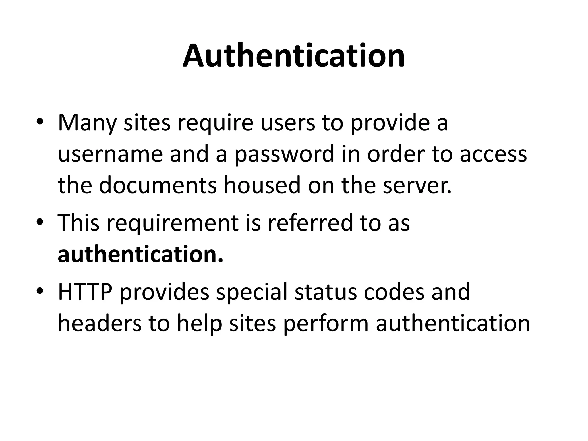User server interaction PPT