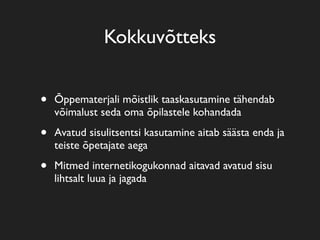 Õppematerjalid ja autoriõigus