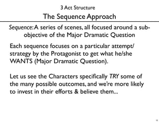 Narrative Tension & Sequence Structure