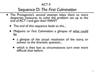 Narrative Tension & Sequence Structure