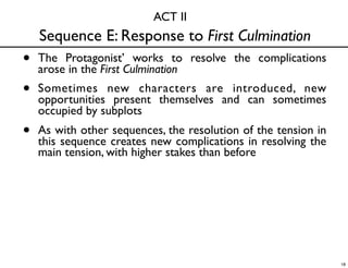 Narrative Tension & Sequence Structure
