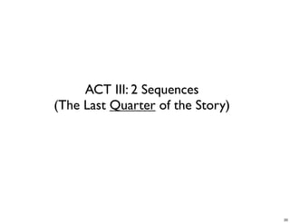 Narrative Tension & Sequence Structure