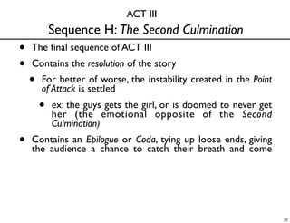 Narrative Tension & Sequence Structure