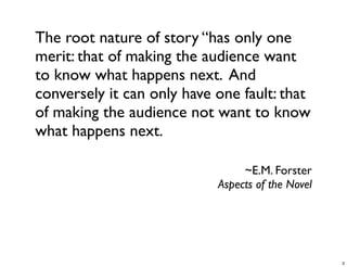 Narrative Tension & Sequence Structure