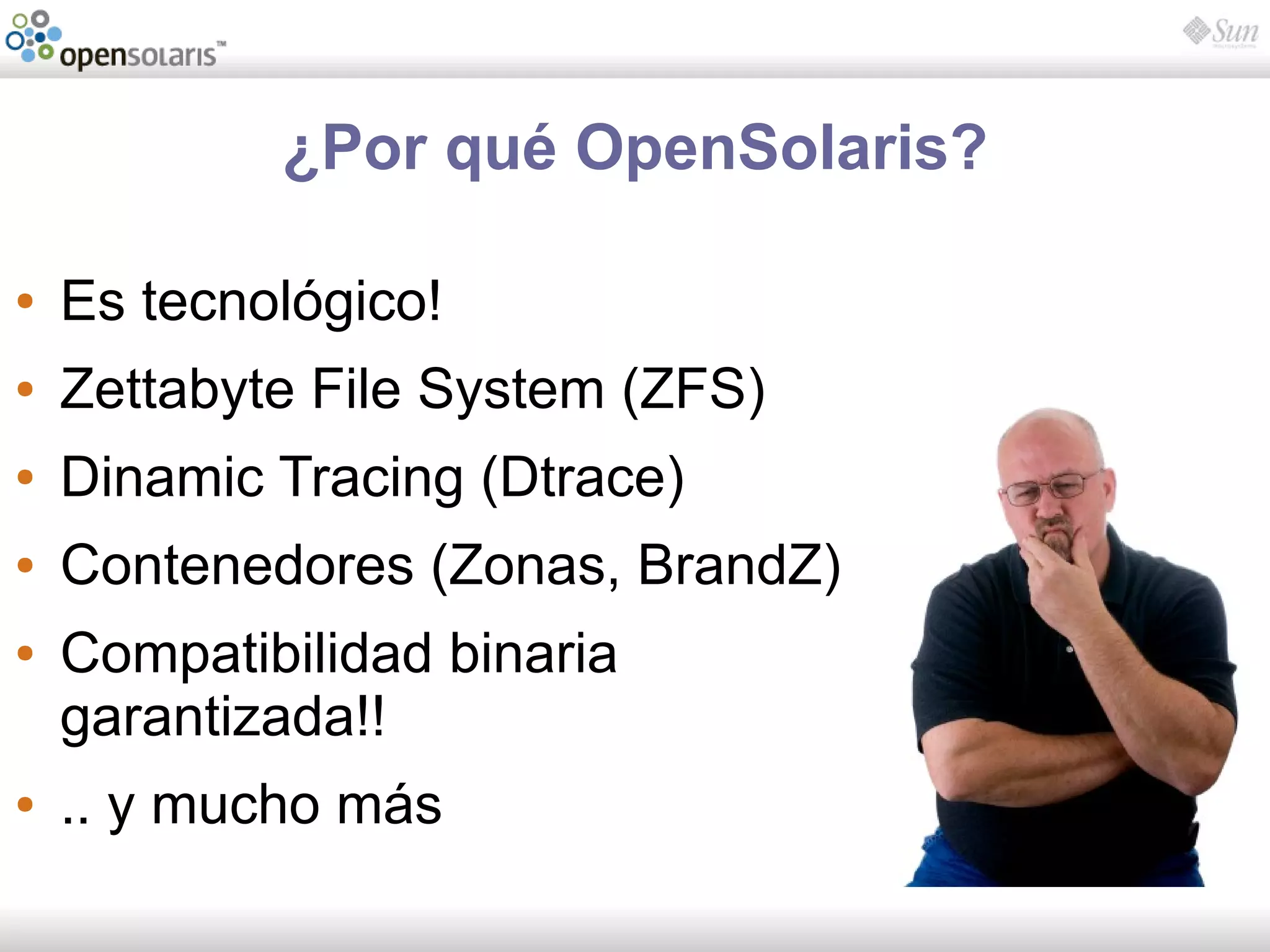 Introducción a OpenSolaris