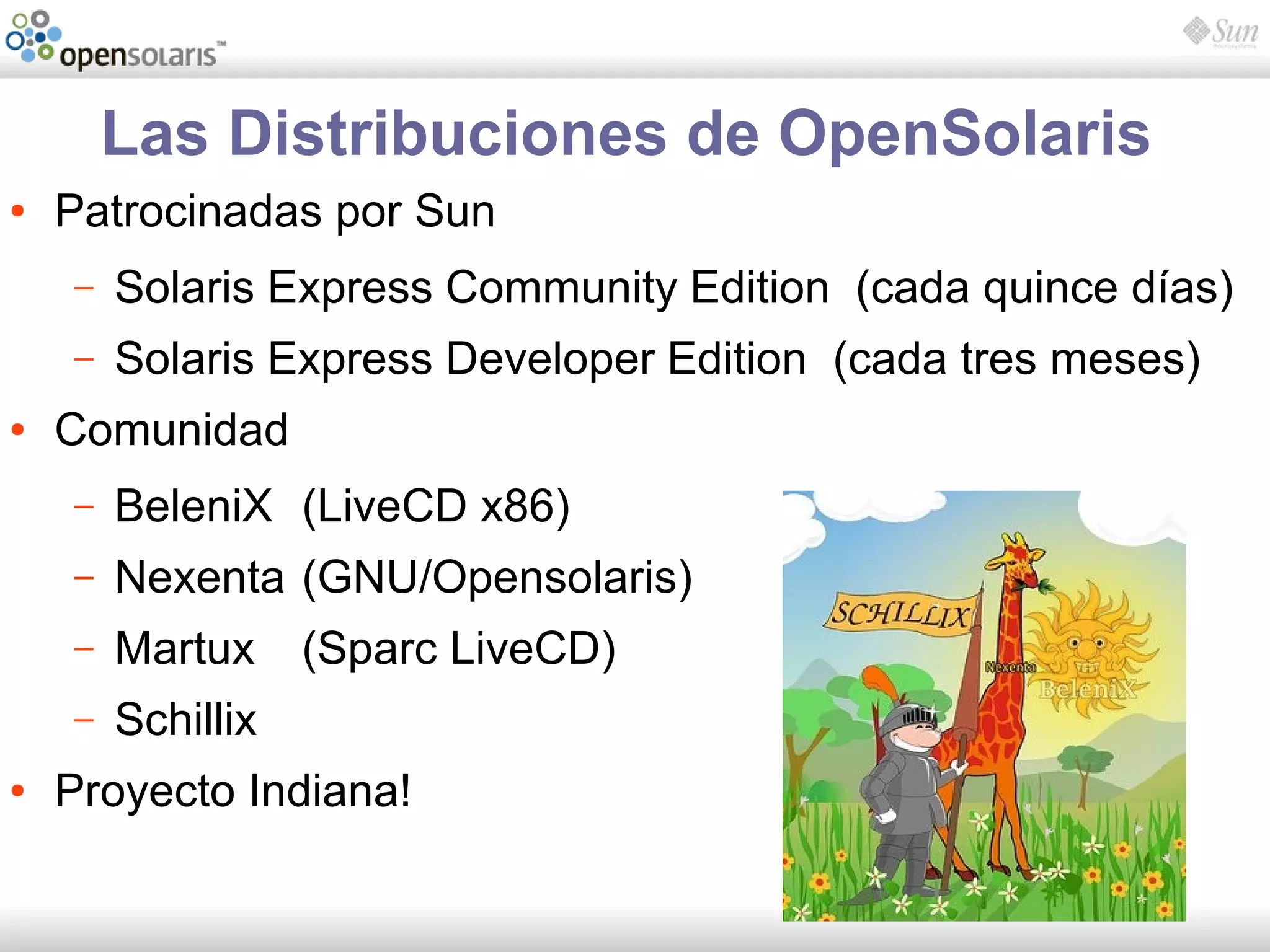 Introducción a OpenSolaris