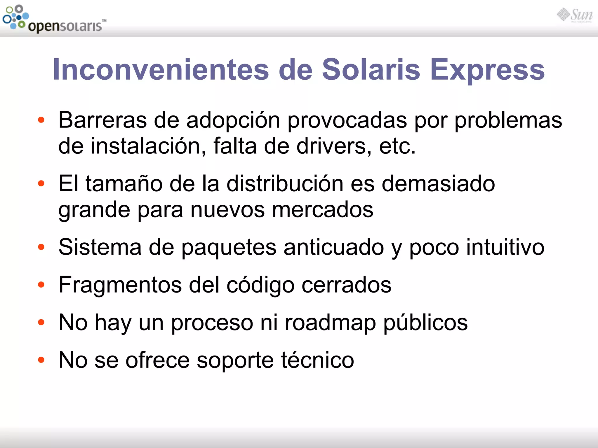 Introducción a OpenSolaris