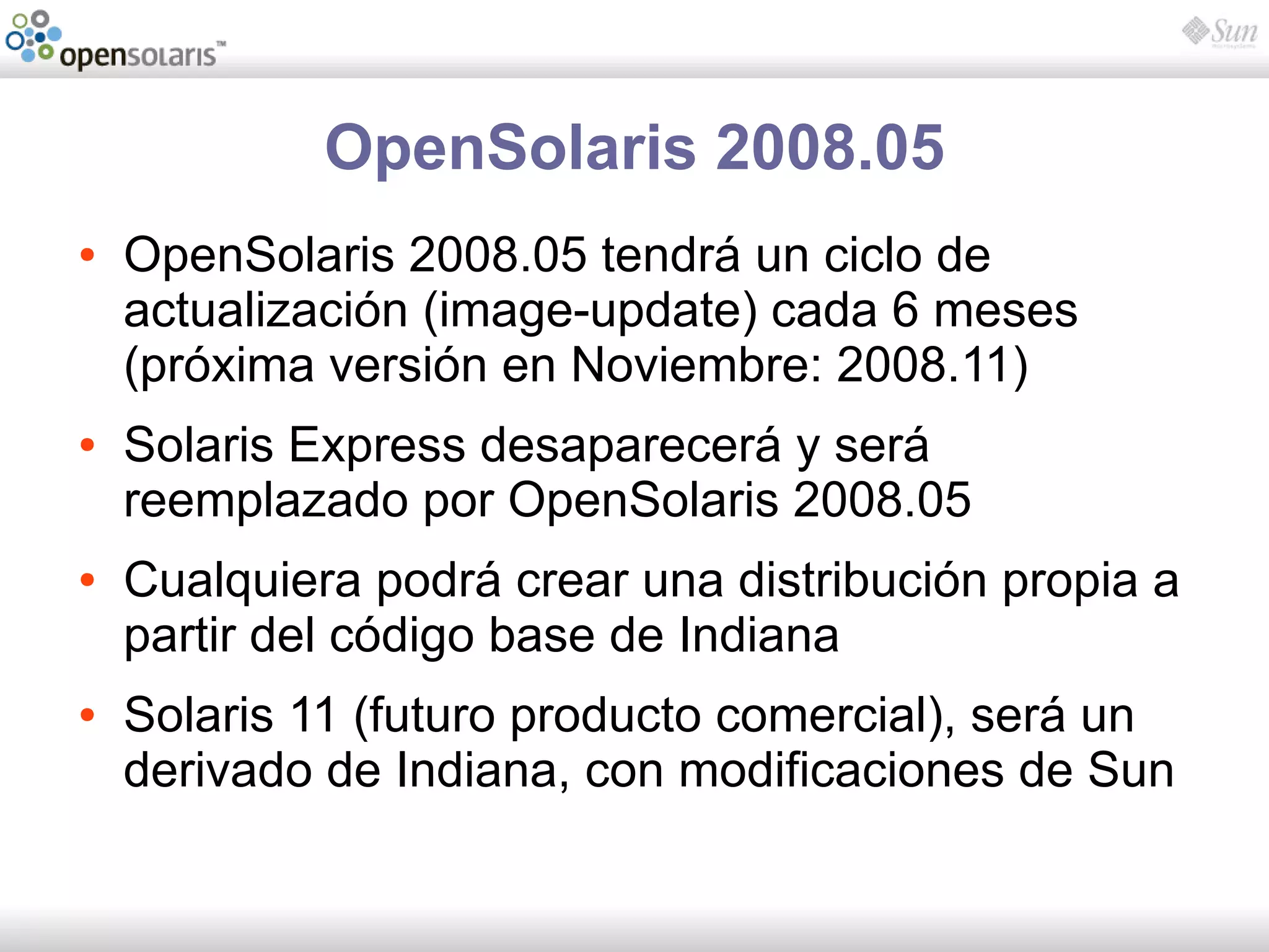 Introducción a OpenSolaris