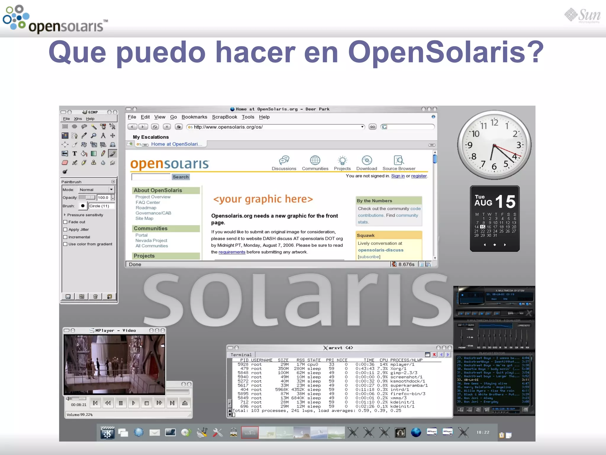 Introducción a OpenSolaris