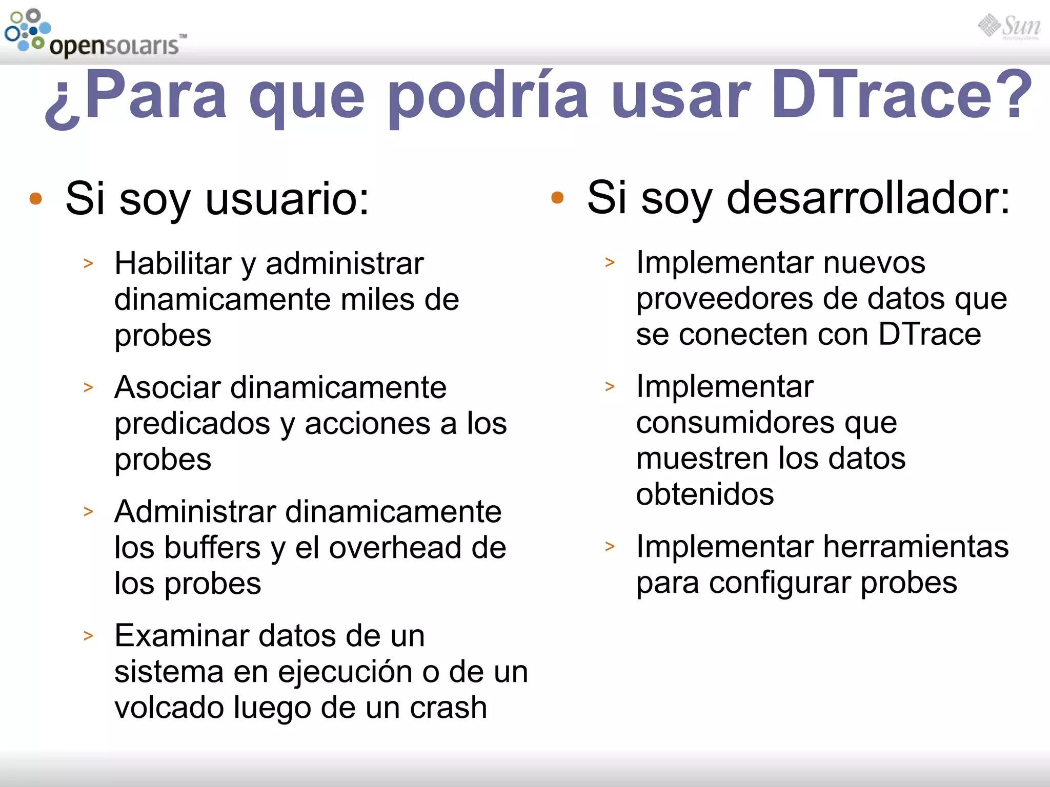Introducción a OpenSolaris