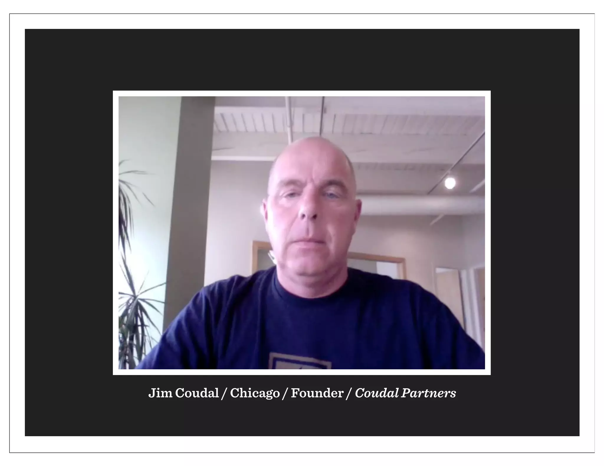 Jim Coudal / Chicago / Founder / Coudal Partners
 