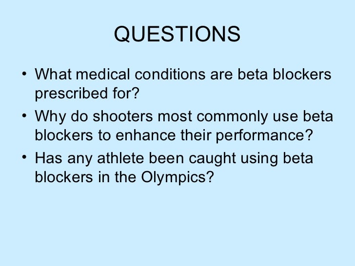 Beta Blockers